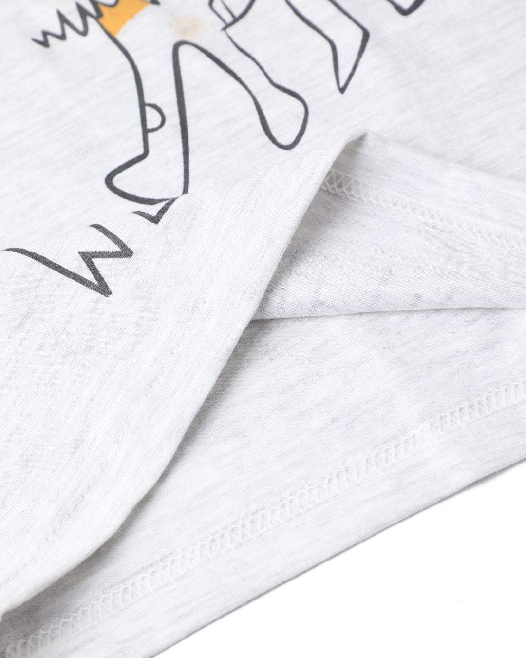 Navy Blue & Grey Puppy Printed Premium Cotton T-Shirt & Shorts Set for Boys & Girls