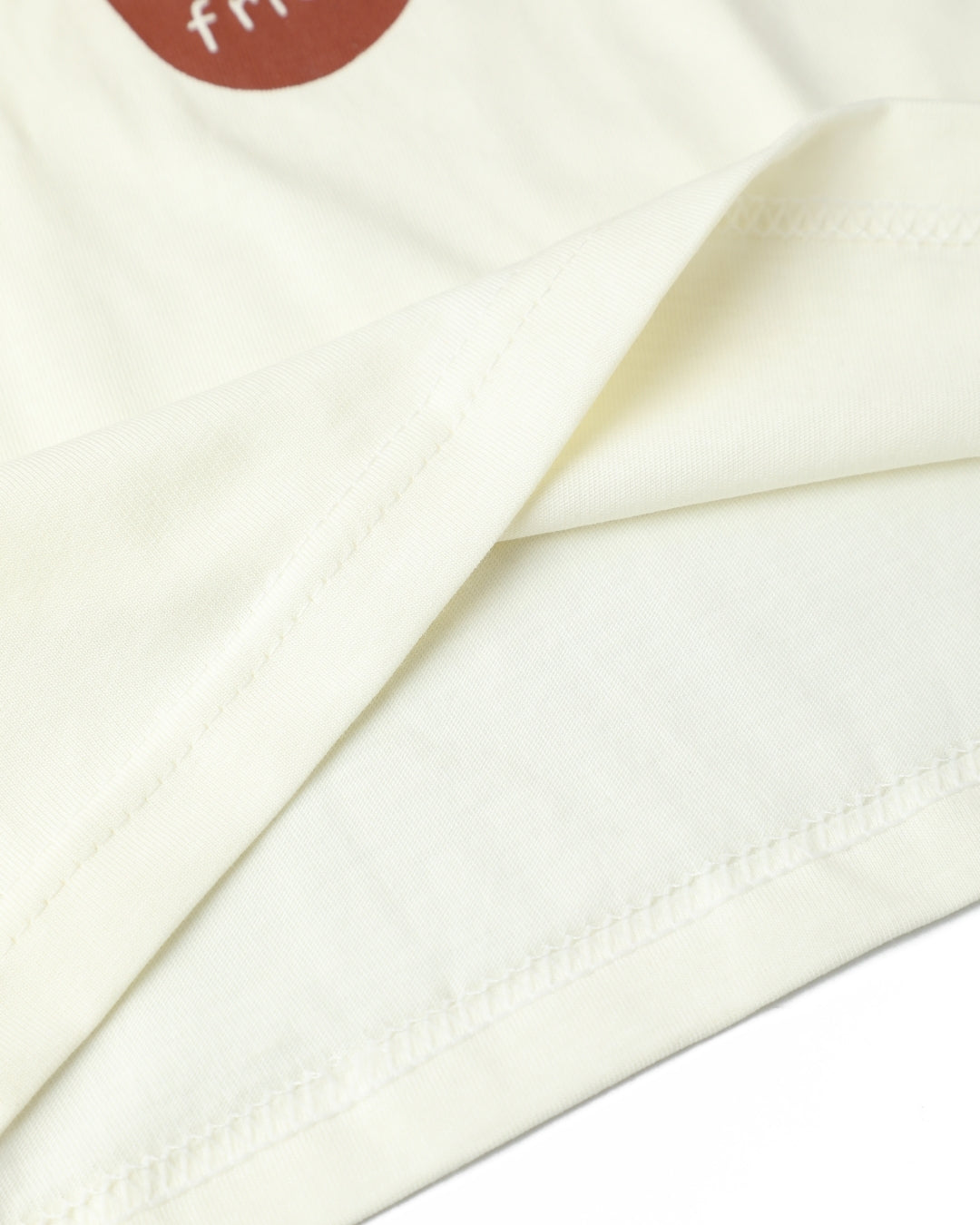 Brown & Off white Typographic Printed Premium Cotton T-Shirt & Shorts Set for Boys & Girls