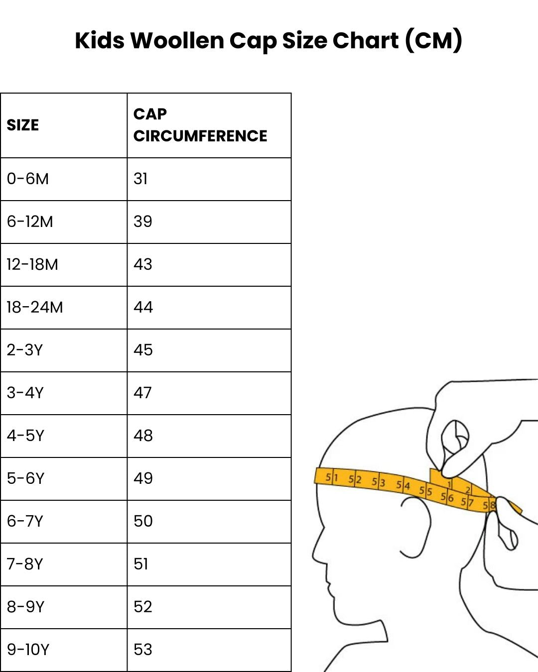 Black & White Self Design Checks Beanie Handmade Knitted Woollen Cap for Kids