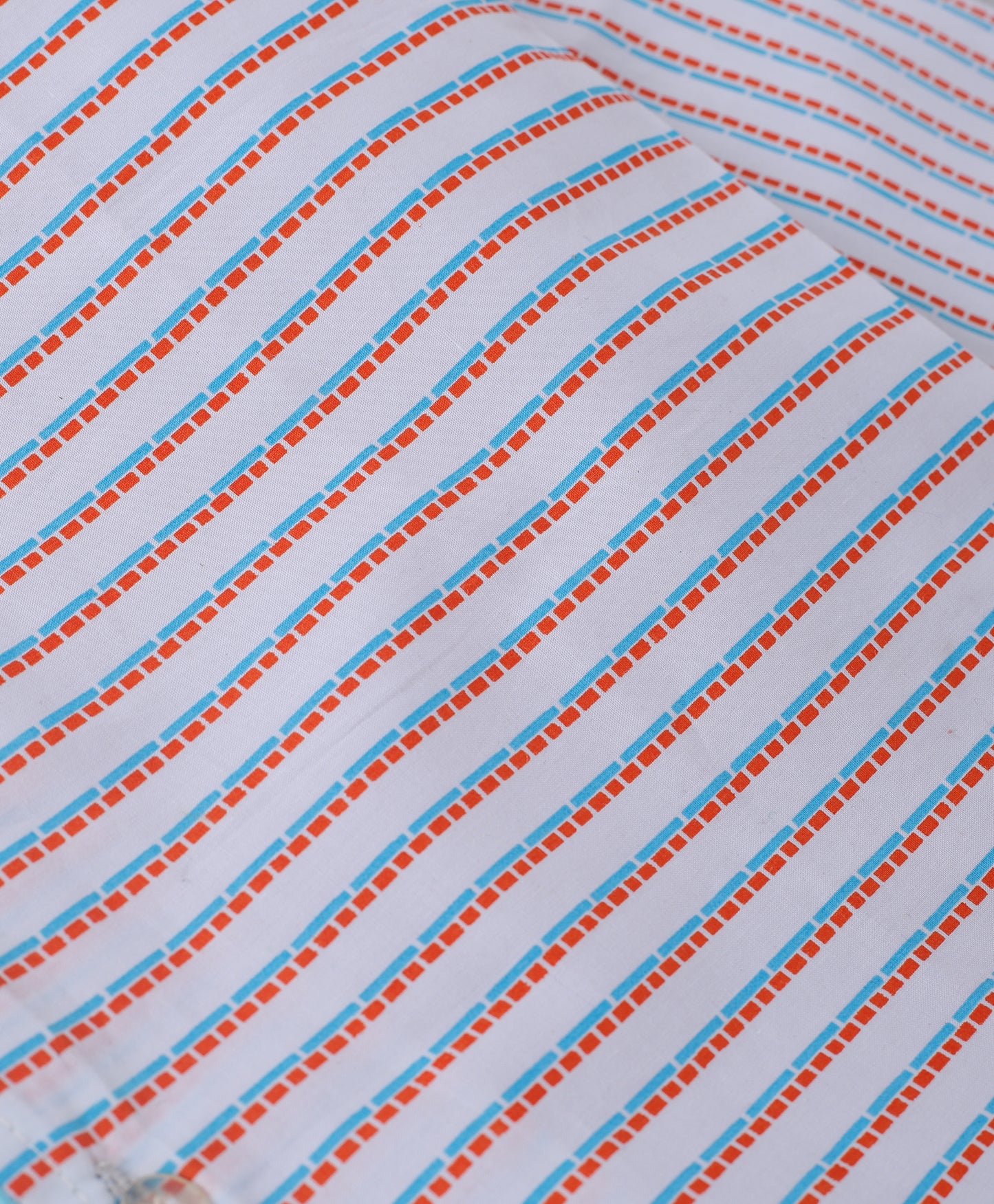 Multi-Color Stripe Vibe Collar Style Nightsuit for Kids