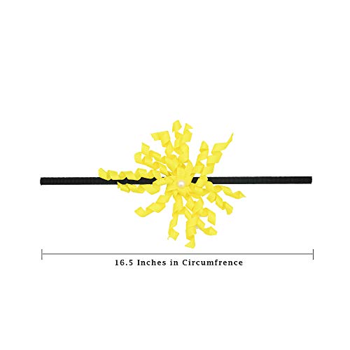 Pack of 9 Multicolor Korker Headbands for Girls