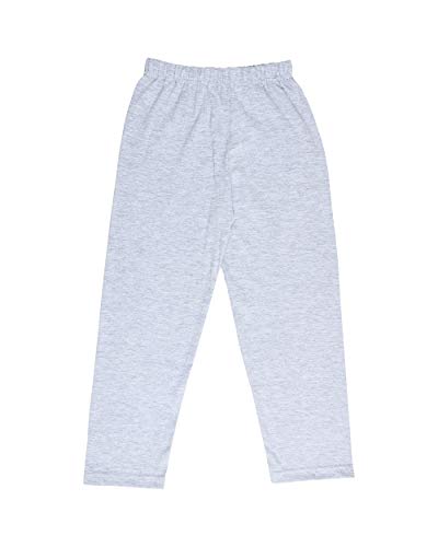 Blue & Grey Typographic Printed Cotton Night Suit For Boys