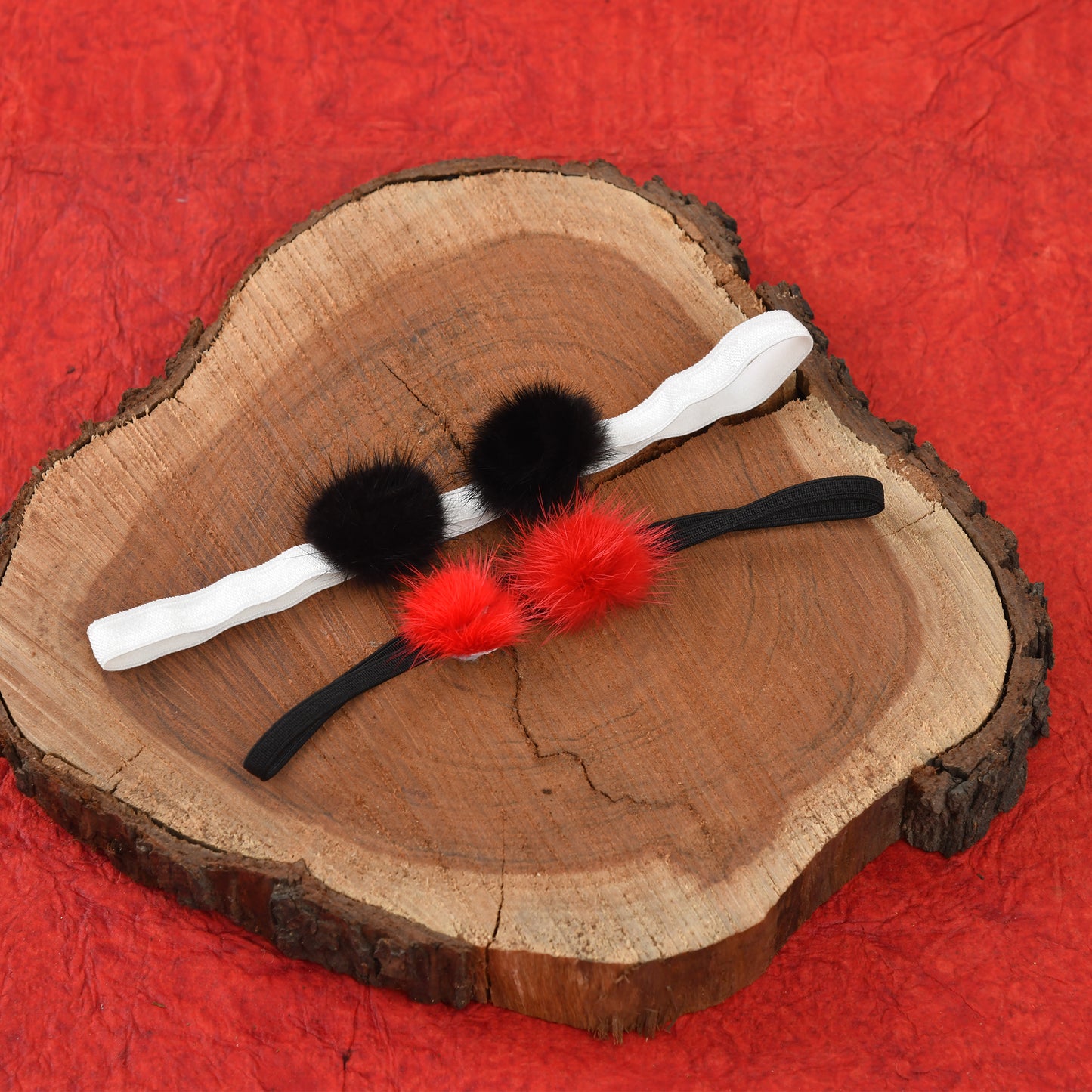 Multicolor Pack of 2 Classy Headbands for Girls