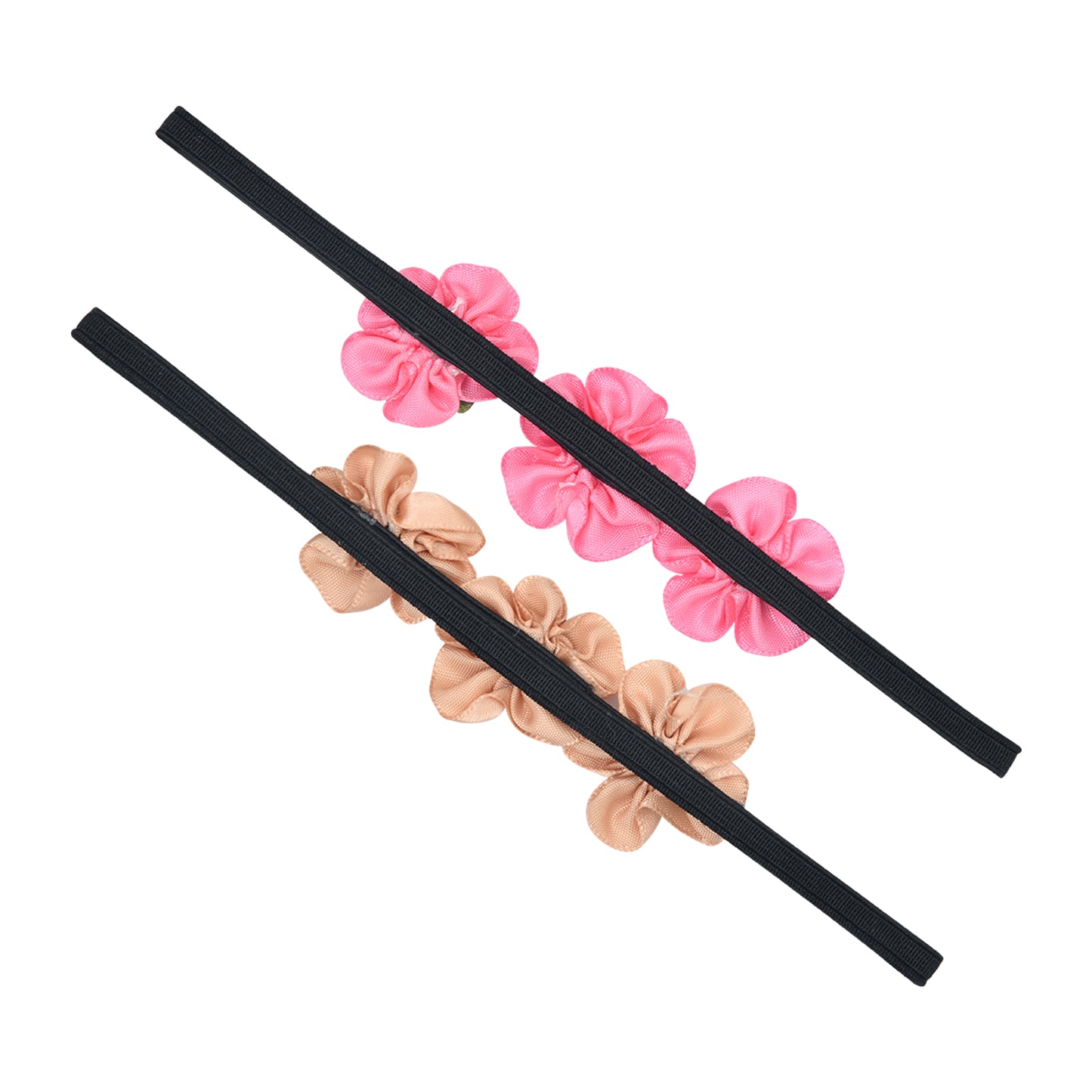 Multicolor Fashion Atelier Girls Headbands (Pack of 2)