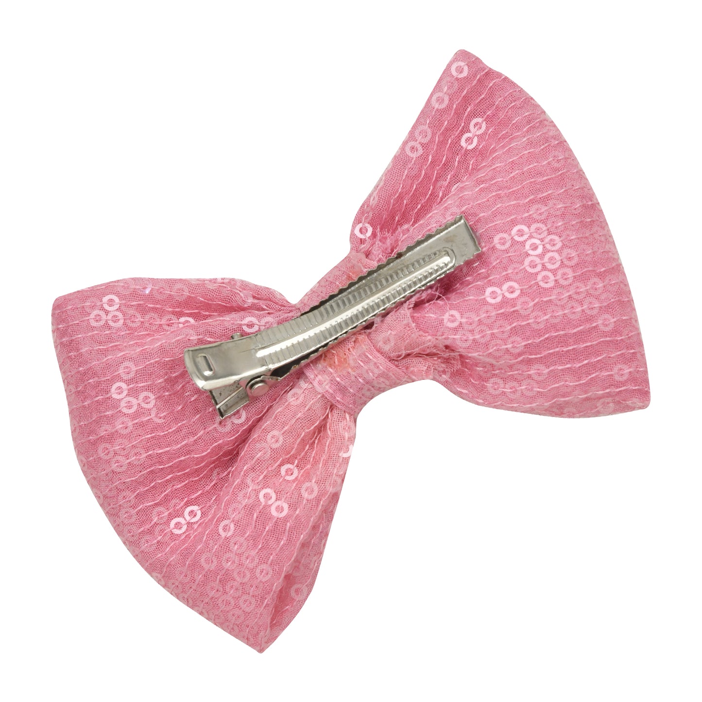 Multicolor Sequin Bow Hair Clip for Girls