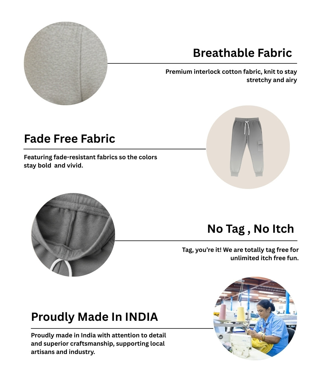 Tie & Dye Printed Premium Cotton Half Sleeves Blue T-Shirt with Grey Jogger for Boys