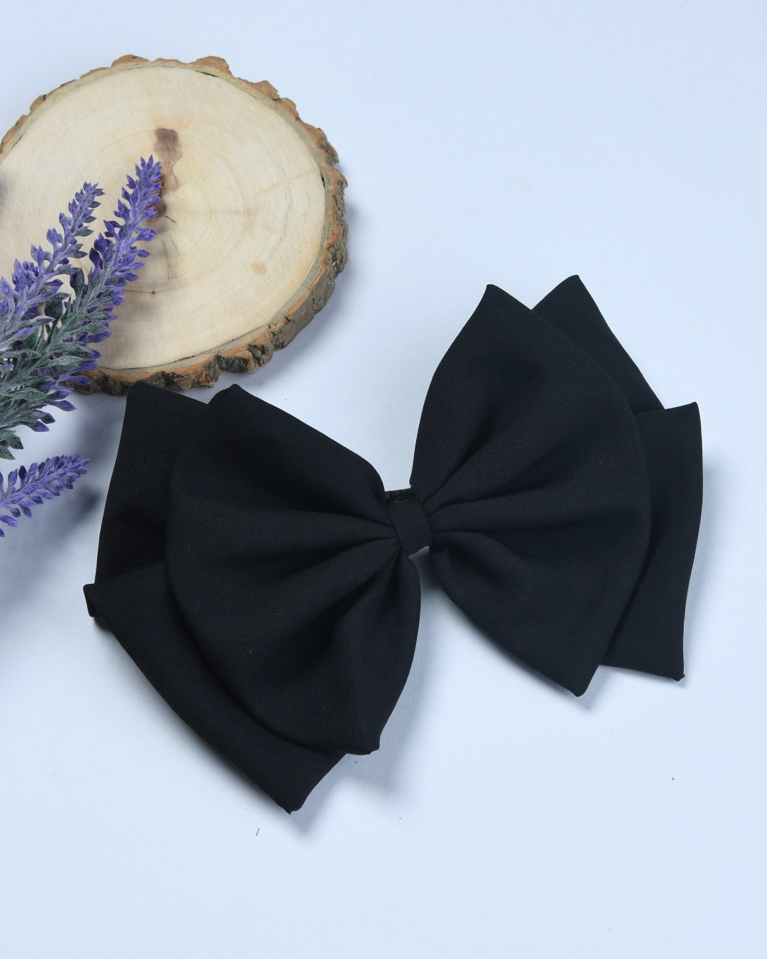 Big Bow Hairclip - Black