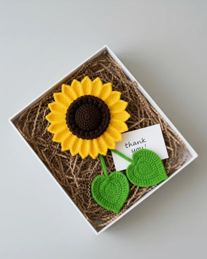 Handmade Crochet Sunflower Curtain Tie