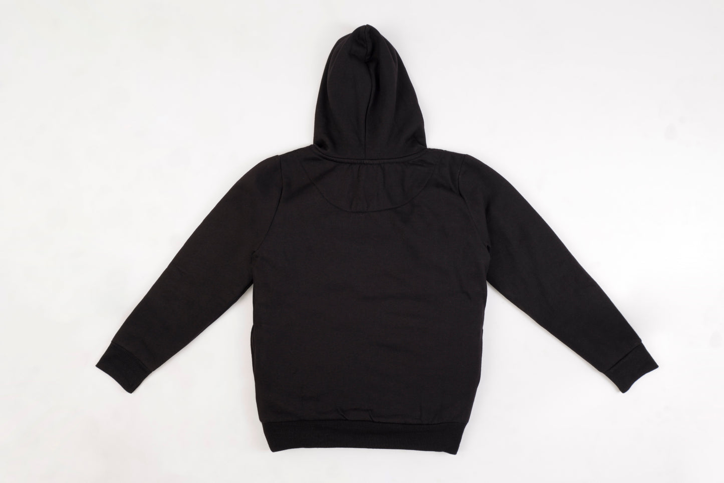 Black Unisex Hooded Sweatshirt for Kids