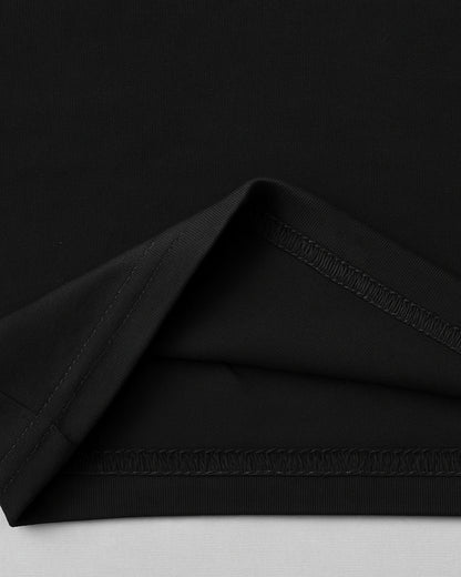 Pink & Black Premium Cotton Check Printed T-Shirt & Pyjama Set for Women