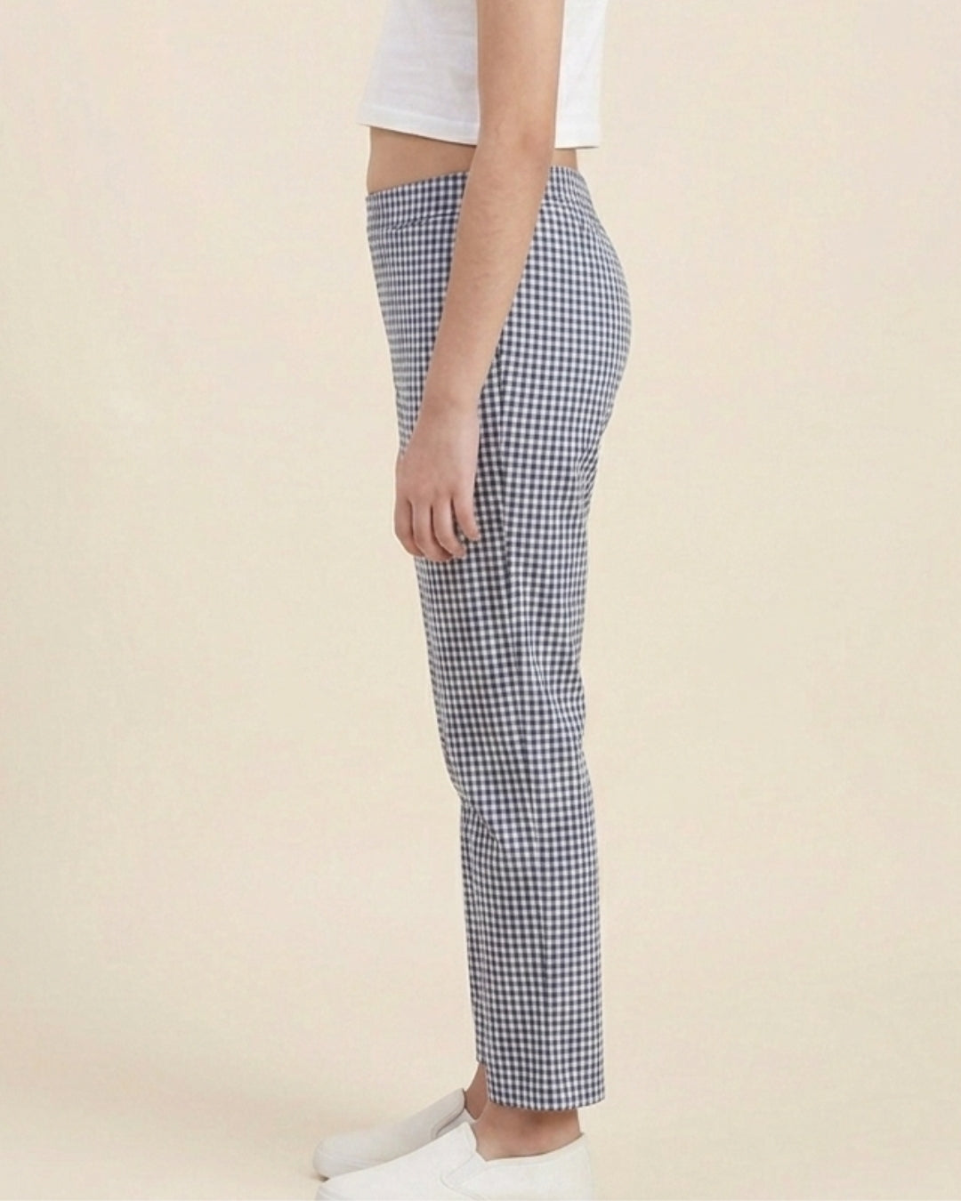 Black & White Checks Printed Kids Pyjamas
