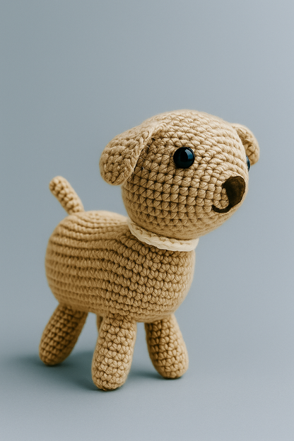 Handmade Crochet Scooby Do Toy for Kids Soft and Child Safe
