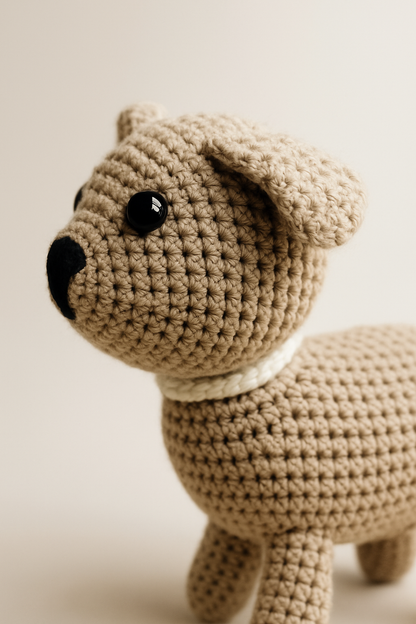Handmade Crochet Scooby Do Toy for Kids Soft and Child Safe