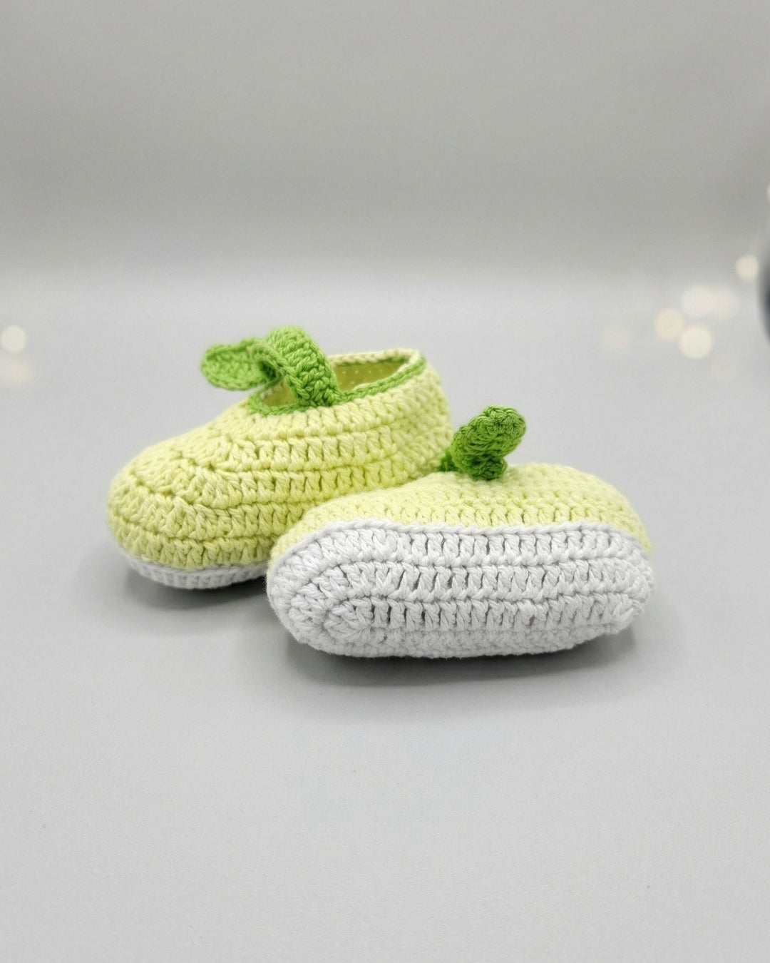 Multicolor Handmade Organic Cotton Booties for Kids