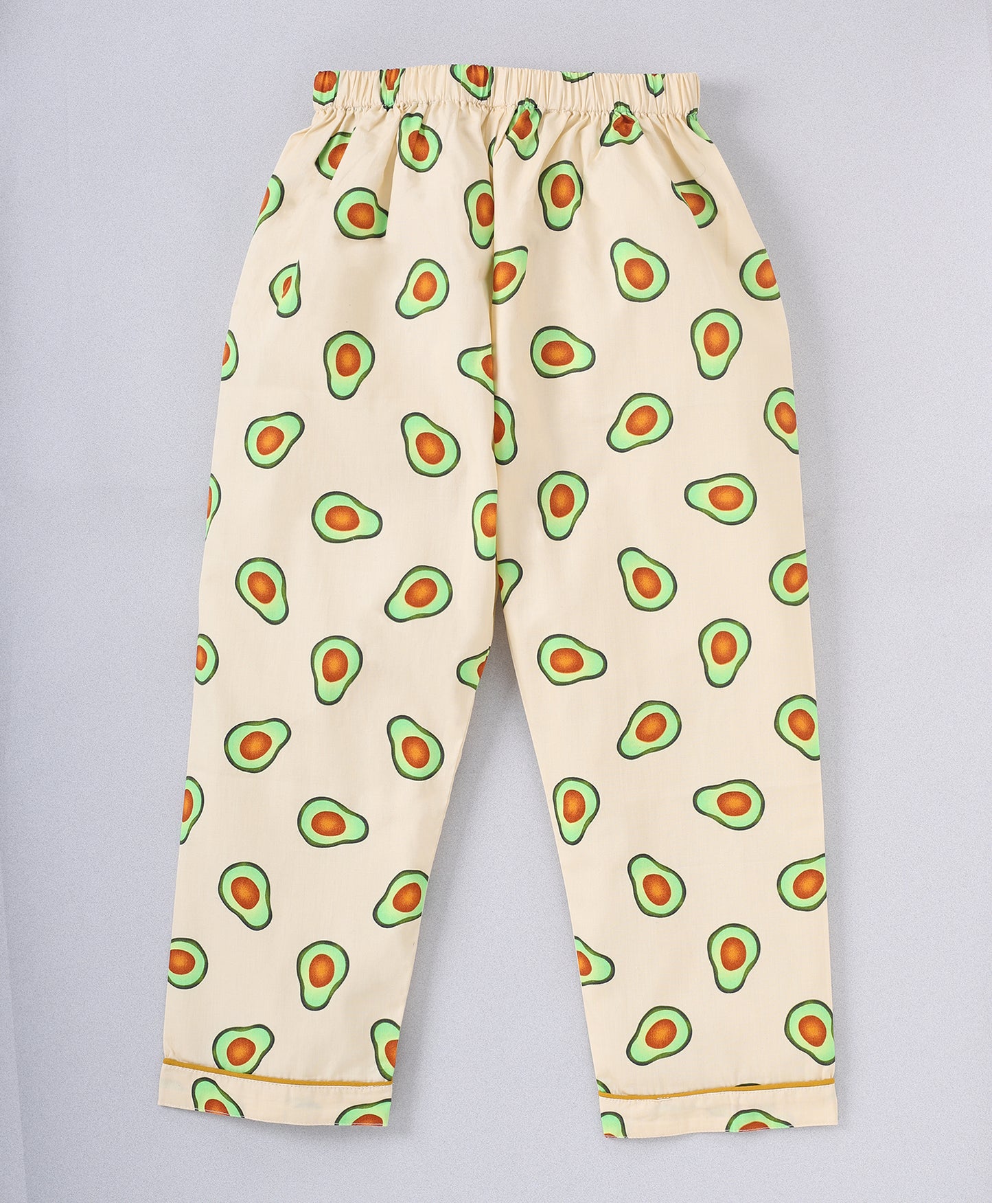 Avocado Printed Pure Cotton Night Suit for Kids