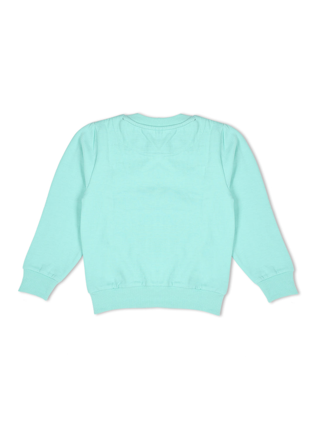 Green Fleece Unisex Sweatshirt for Kids