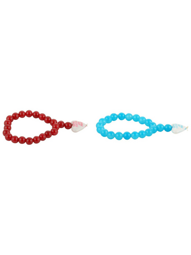 Multicolor Beads Bracelet for Girls (Set of 2)