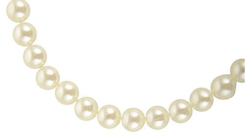 Cream Pearl Necklace and Bracelet With Rose