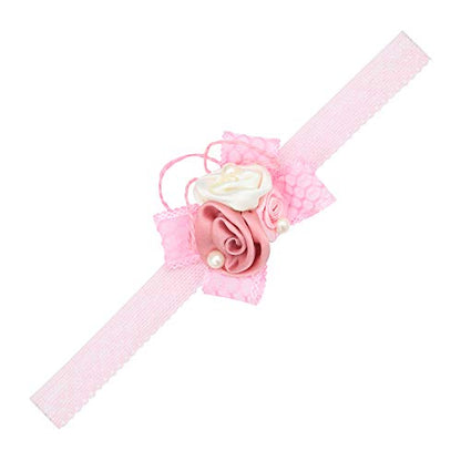 Multicolor Pack of 4 Sassy Sally Bow Headbands for Baby Girl