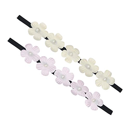 Multicolor Pack of 2  Beautiful Chic & Sleek Headbands for Girls