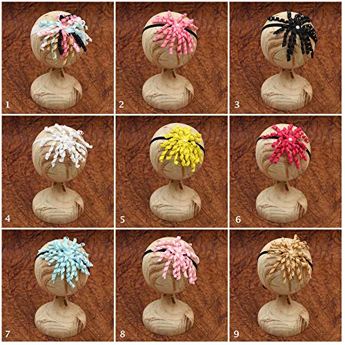 Pack of 9 Multicolor Korker Headbands for Girls