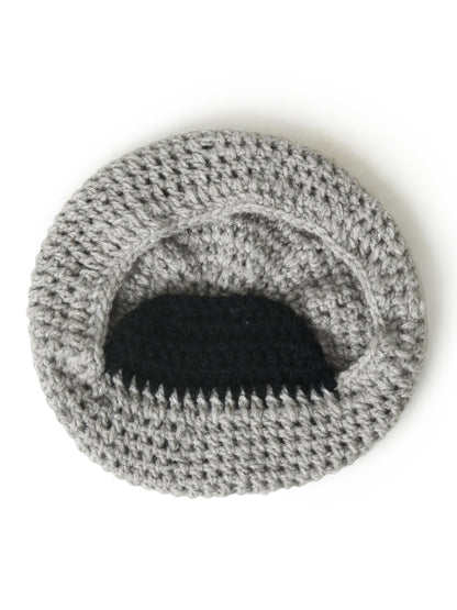Grey Handmade Woollen Golf Cap for Boys