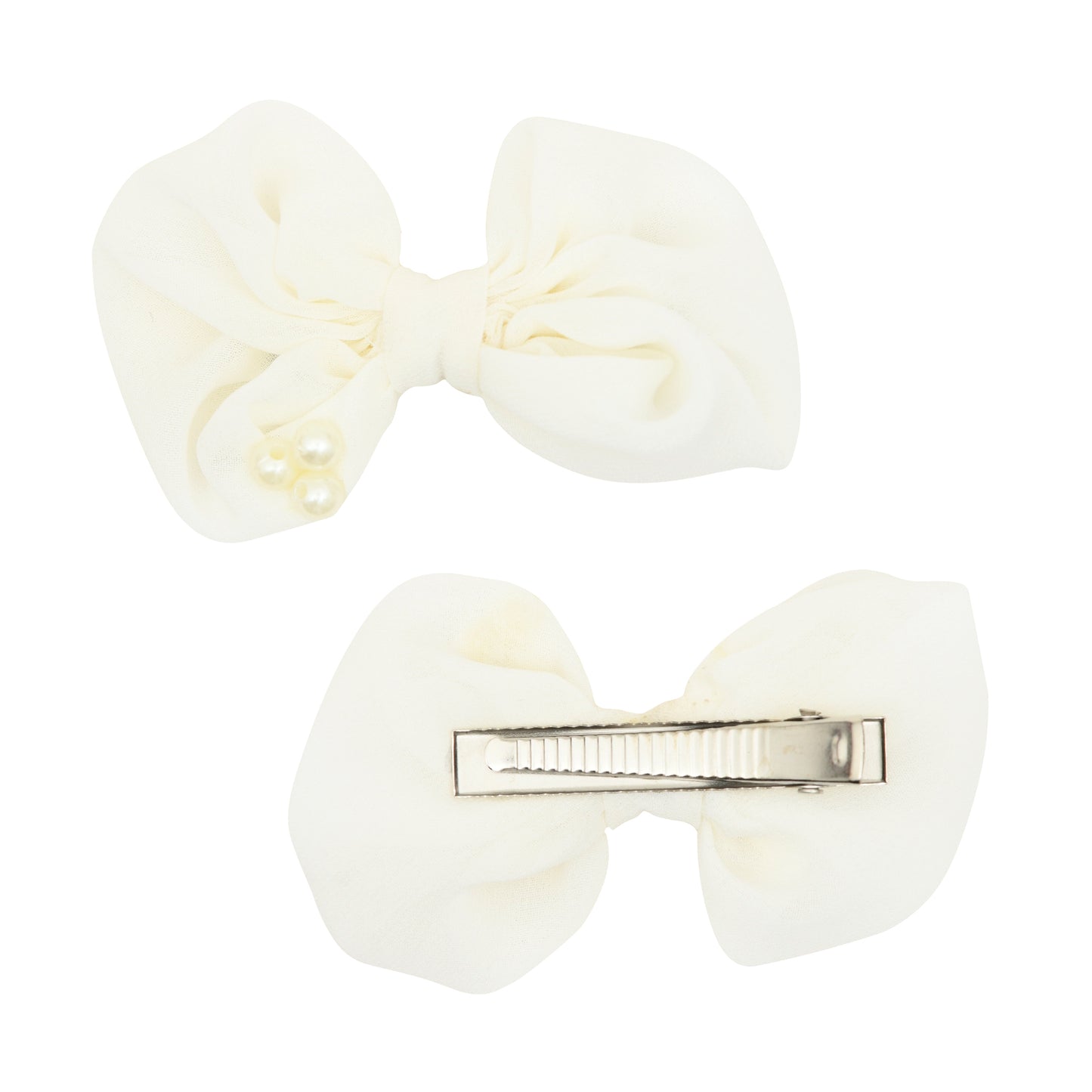 Off White Hair Accessories for Girls Gift Box ( Pack of 13 )