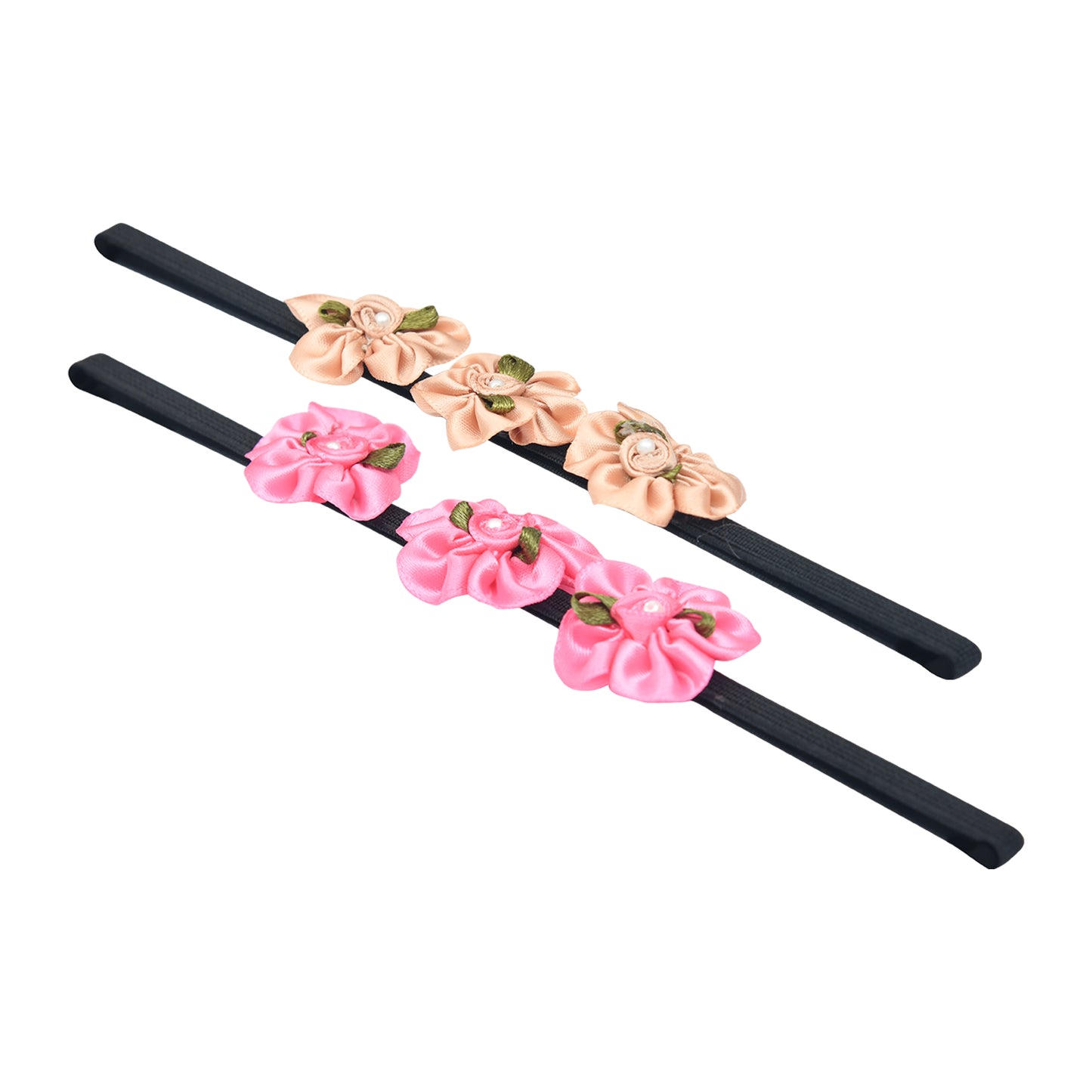 Multicolor Fashion Atelier Girls Headbands (Pack of 2)