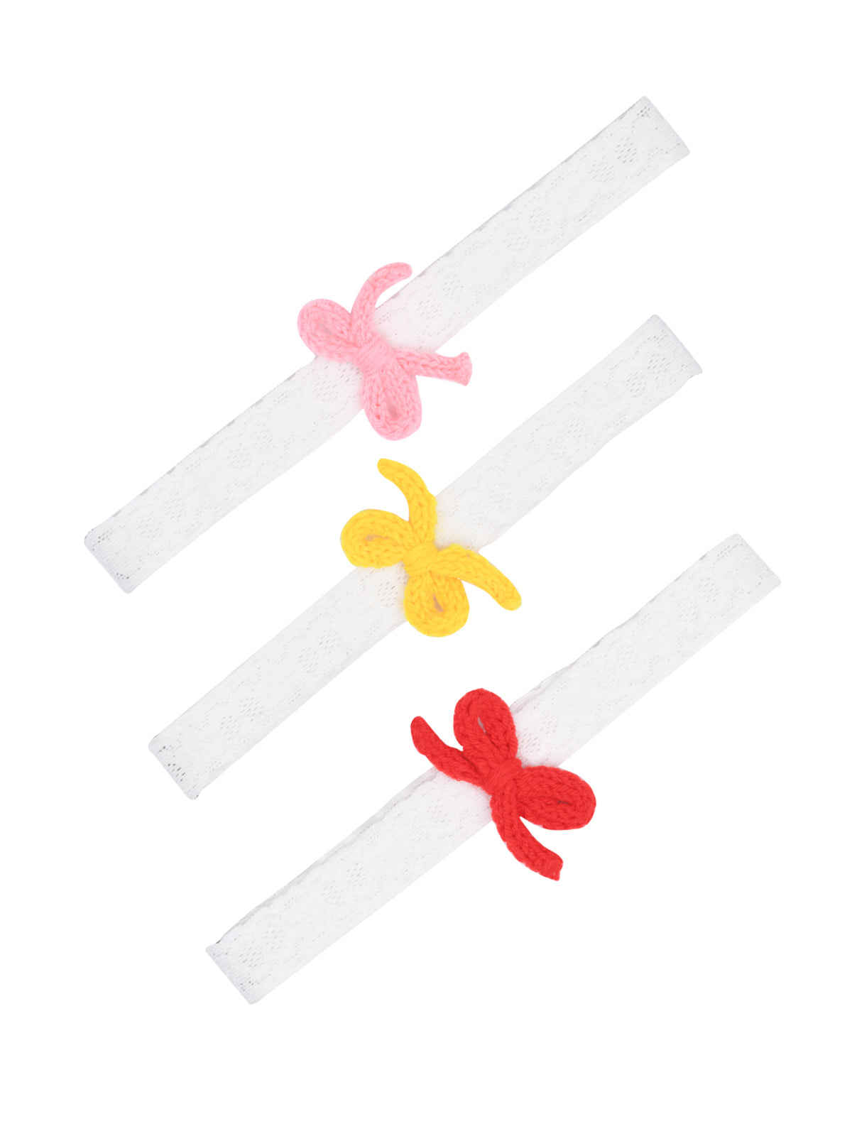 Multicolor Pack of 3 Pretty Petals Cute Headbands for Girls