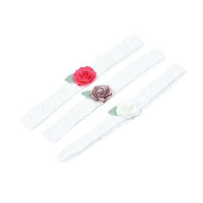 Multicolor Pack of 3 Beautiful Headband for Girls
