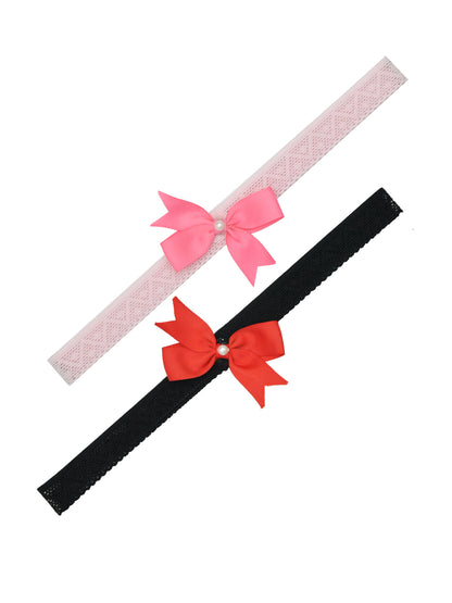 Pack of 2 Multicolor Trendy Headband for Baby Girl