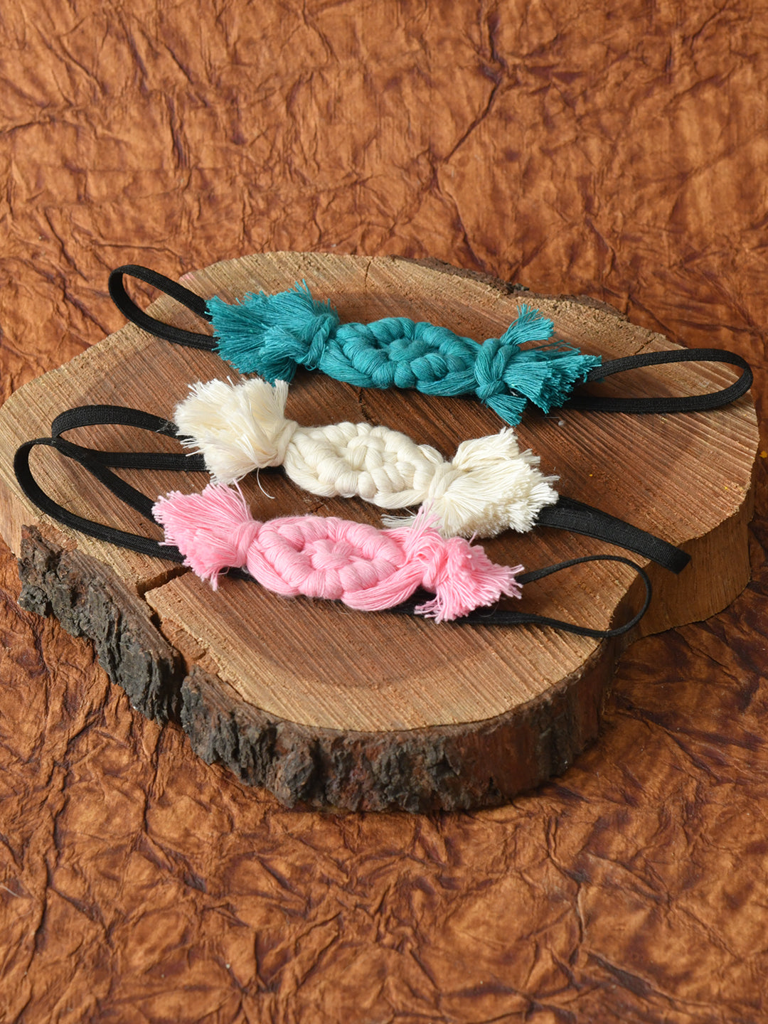 Pack of 2 Multicolor Boho Beautiful Headbands for Girls