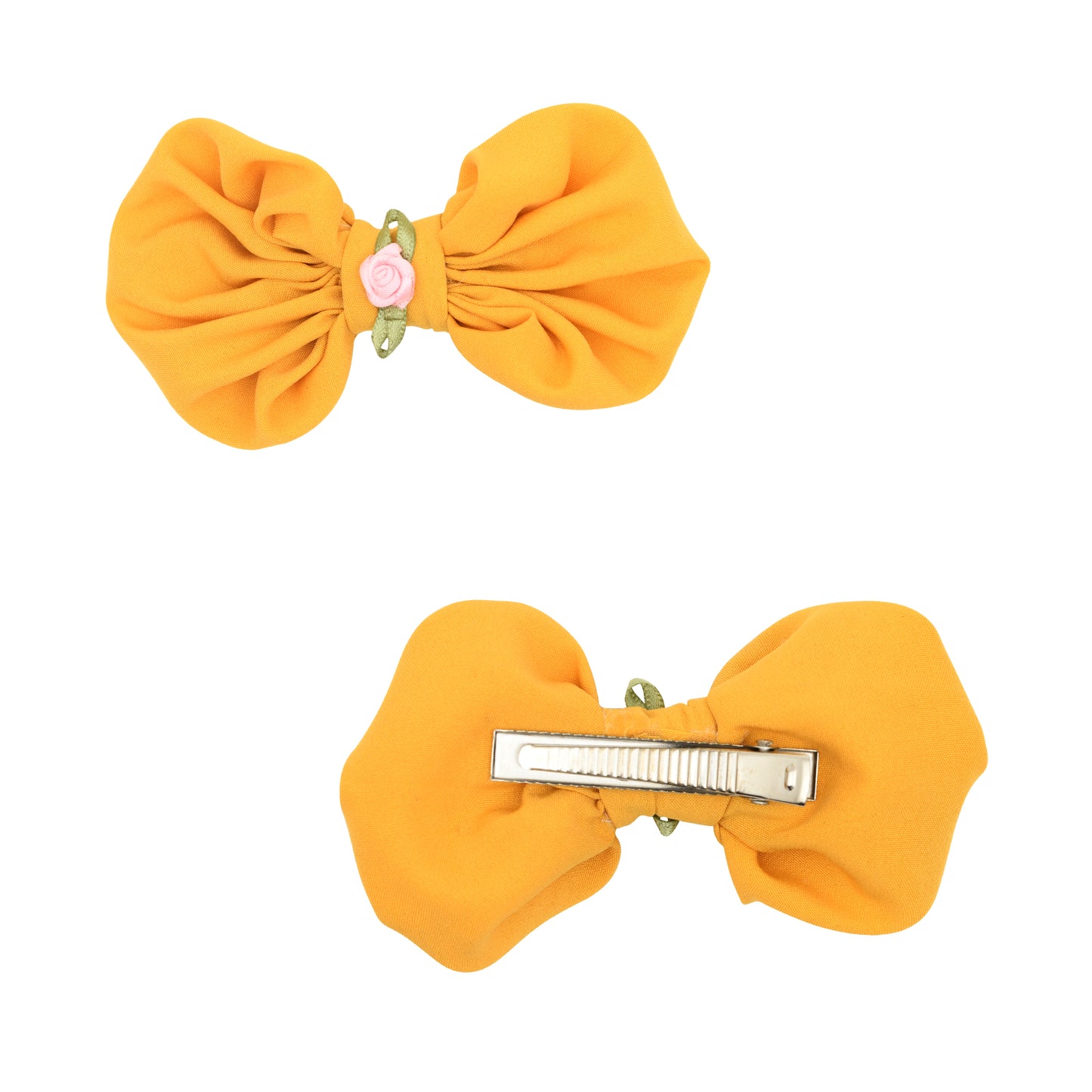Beauty and The Bow Girls Hair Clips Pack of 7 - Multicolor