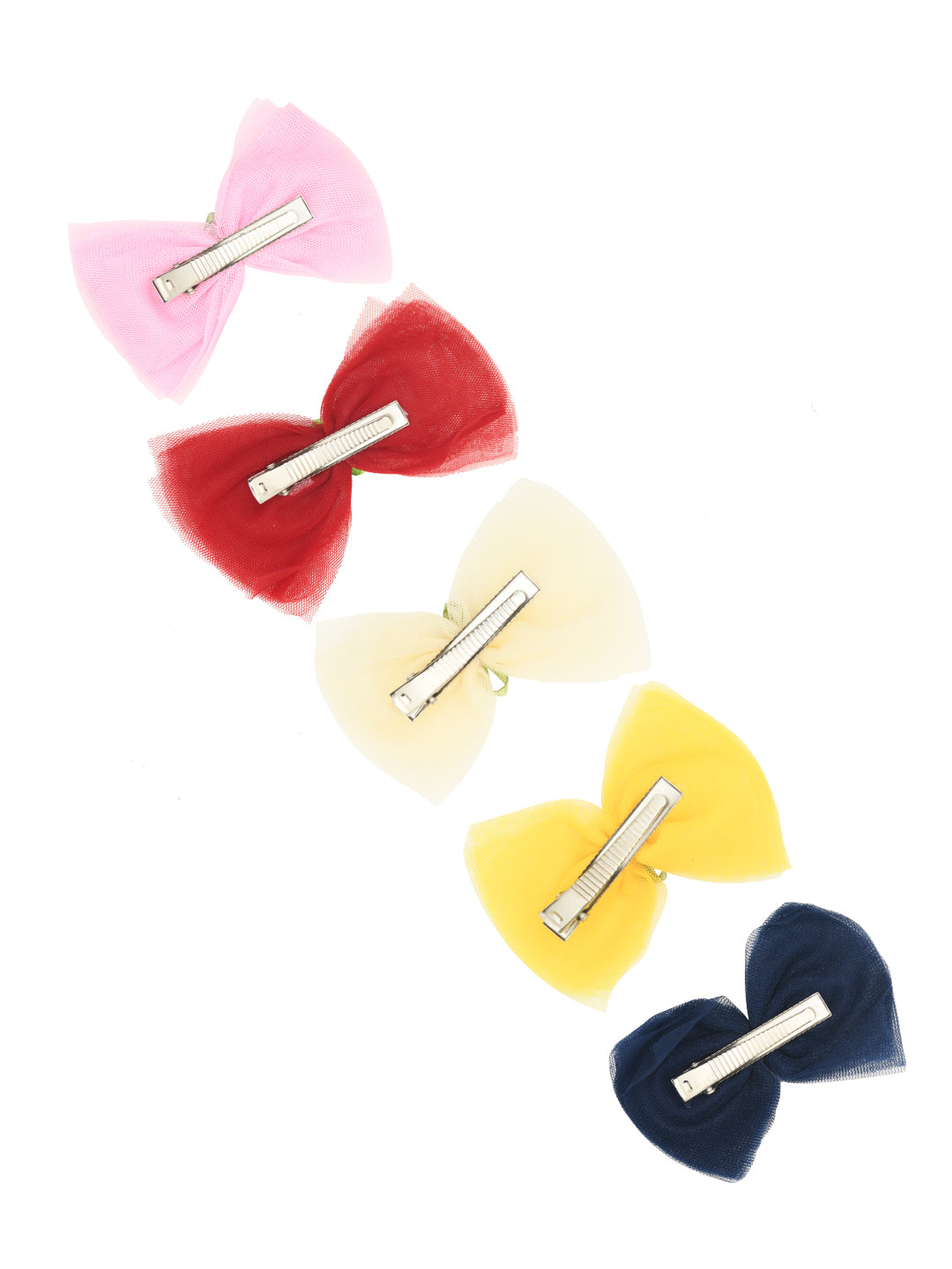 Beautiful Bow Pack of 5 Hair Clips for Girls