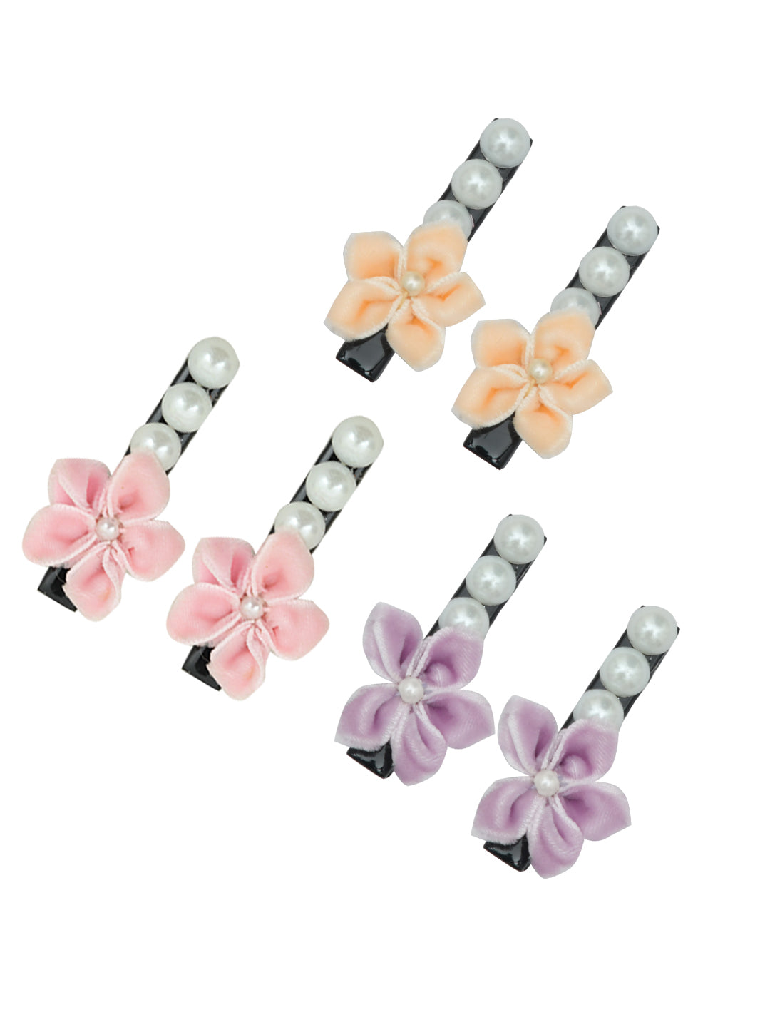 B Classy Girls Hair Clips - Multicolor ( Pack of 6 )