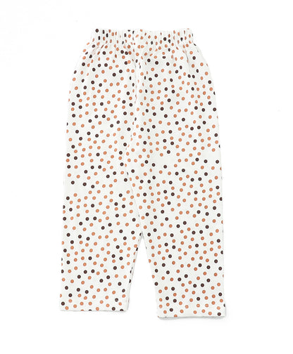 Multicolor Dots Printed Pyjamas for Kids