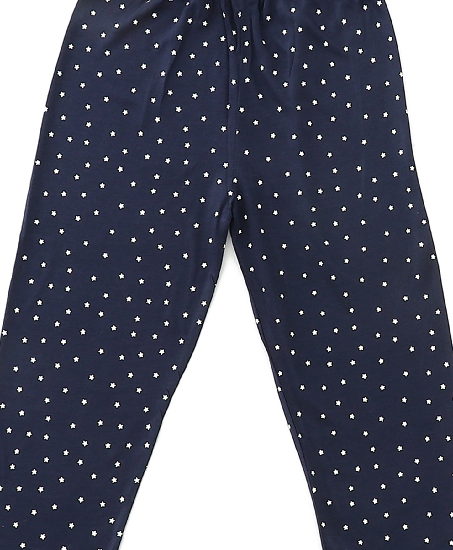 Black Star Printed Pyjamas for Kids