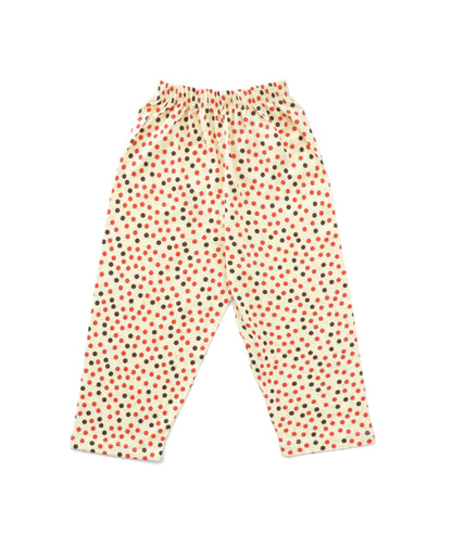 Yellow Dots Printed Kids Pyjamas