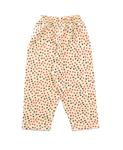 Yellow Dots Printed Kids Pyjamas