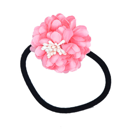 Floral Hair Ties for Girls