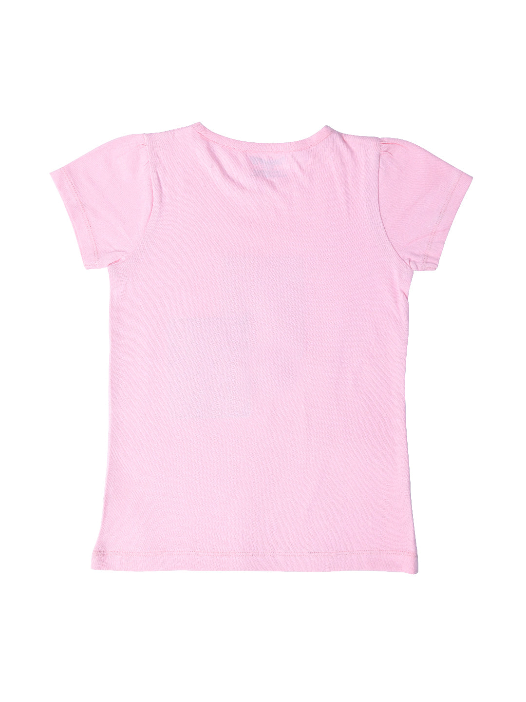 Girls Pink Sequin T-shirt